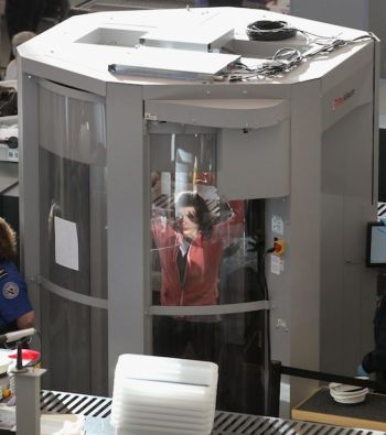 airport full body scanner